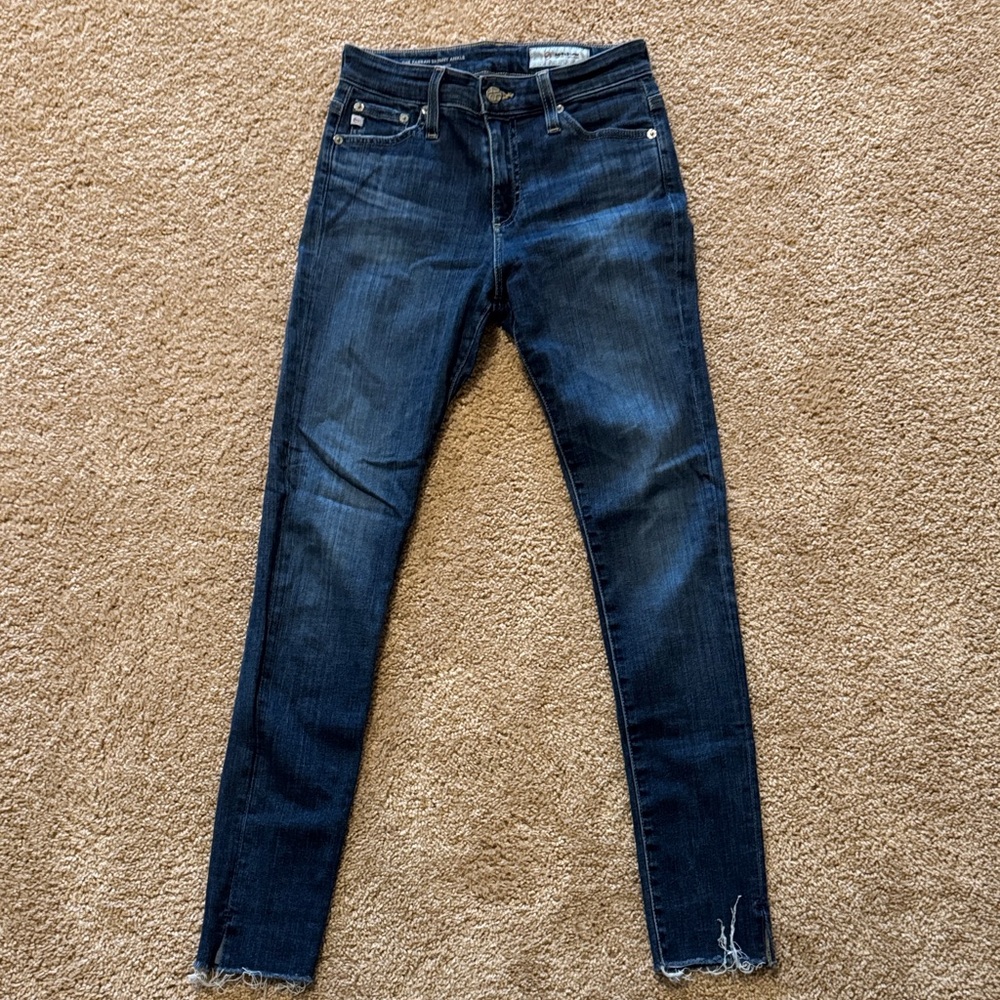 AG Adriano Goldschmied Midnight Blue Skinny Jeans